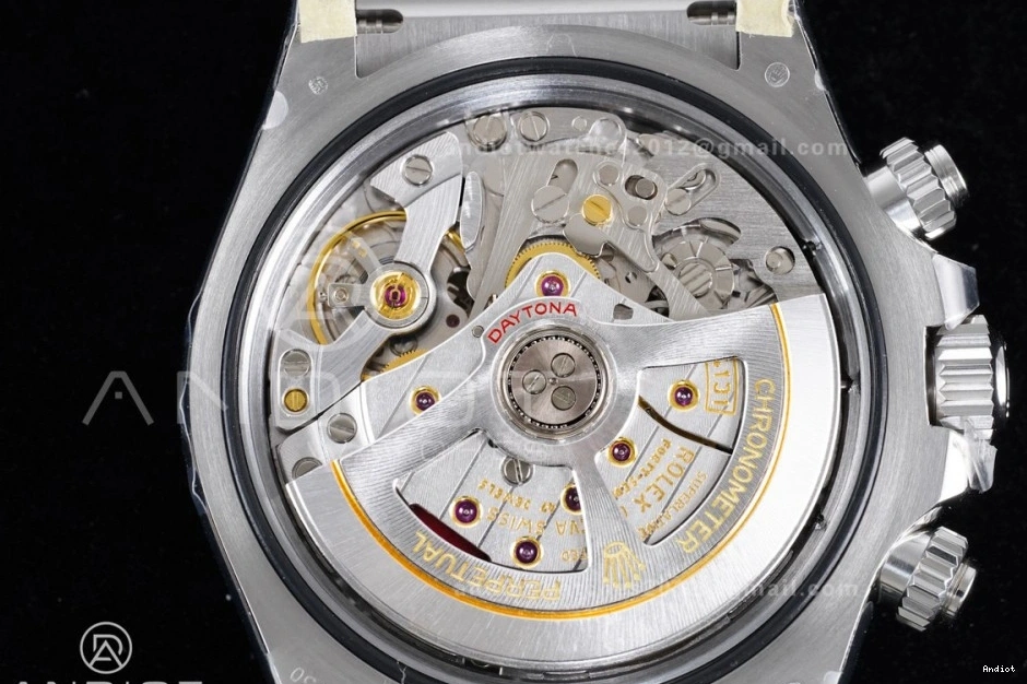 VSF Edition Daytona Black on V2 (Weighted) Strap VS4131 126519 Best Oysterflex Dial Gray 1:1 1118